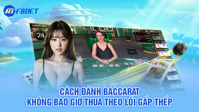 Cách Đánh Baccarat F8BET 2 Cách đánh baccarat không bao giờ thua theo lối gấp thếp