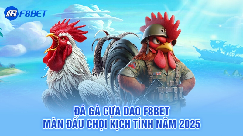 Đá Gà Cựa Dao F8bet - Màn Đấu Chọi Kịch Tính Năm 2025