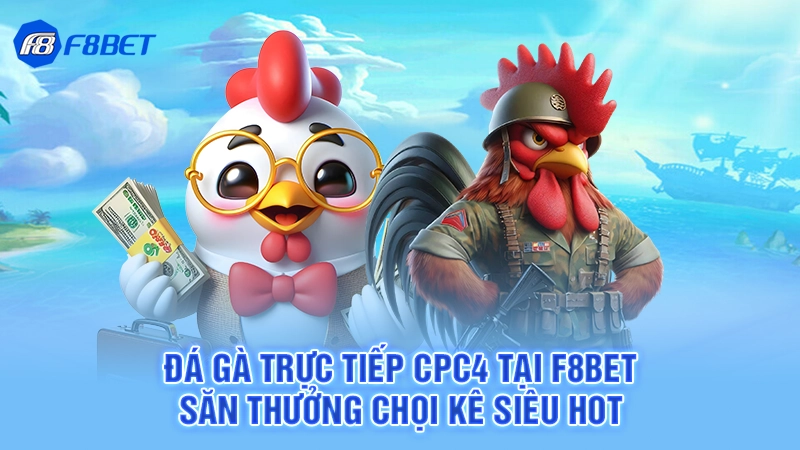 Đá Gà Trực Tiếp CPC4 Tại F8bet - Săn Thưởng Chọi Kê Siêu Hot